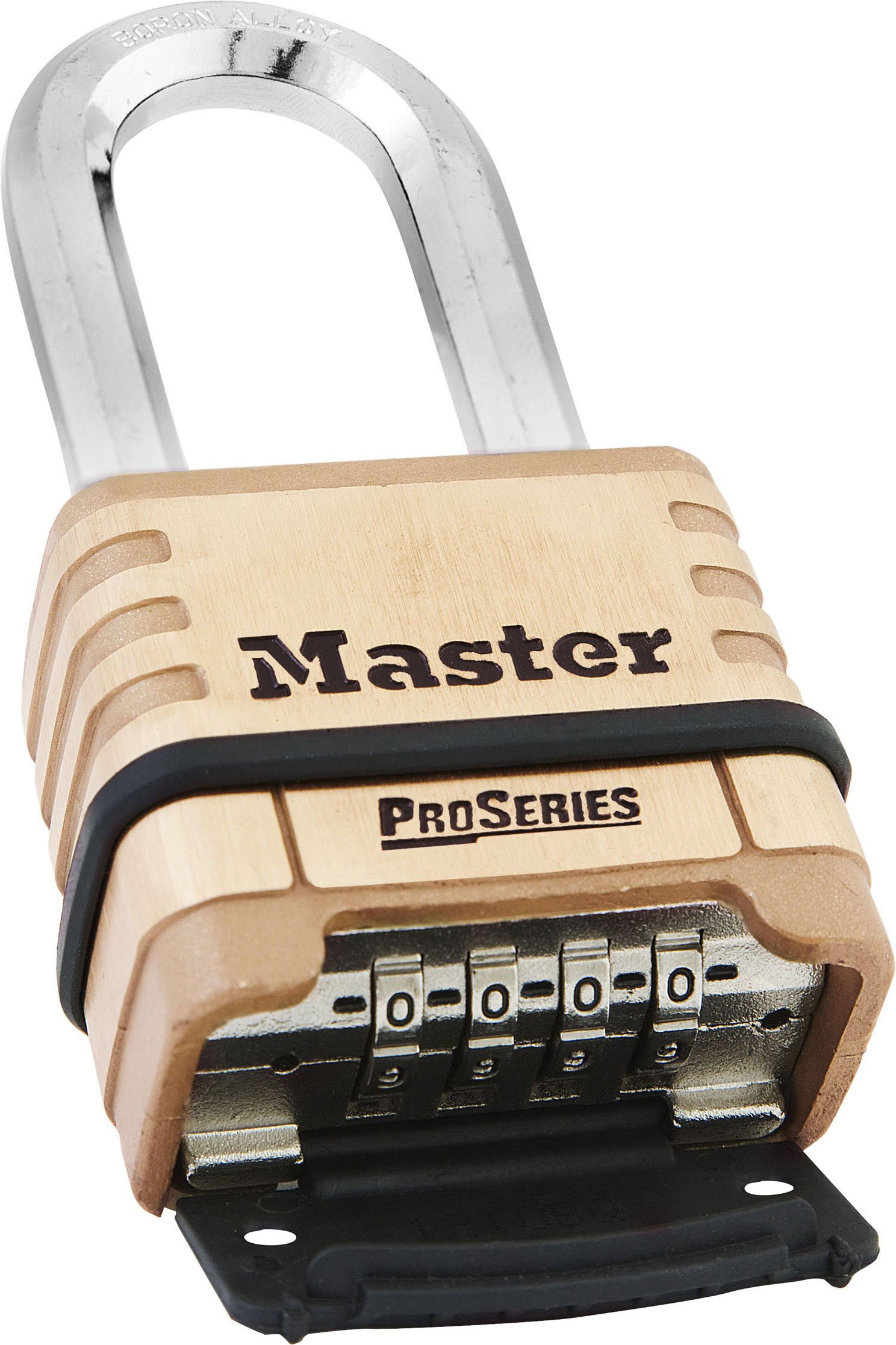 Image secondaire de Master Lock 1175DLH Cadenas à anse longue Laiton Cadenas à combinaison