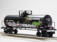 Vista 4 de Lionel Graffiti UNI-Body Tank CAR O Gauge 2223110-T