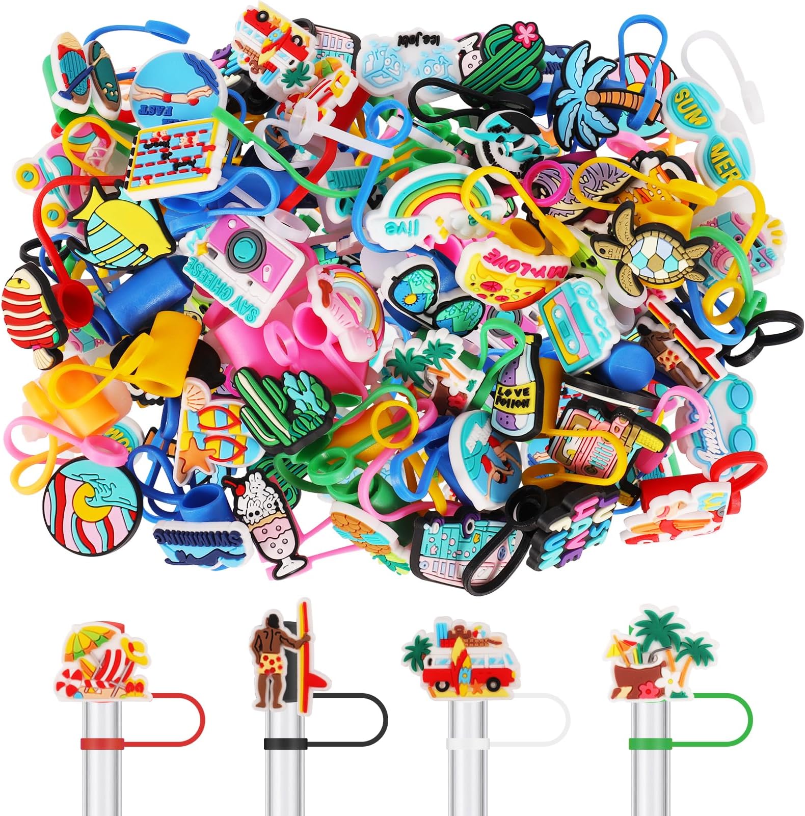 Amazon.com: JDDGVOE Straw Cover Cap for Stanley Cup 30&40 Oz 5Pcs Straw