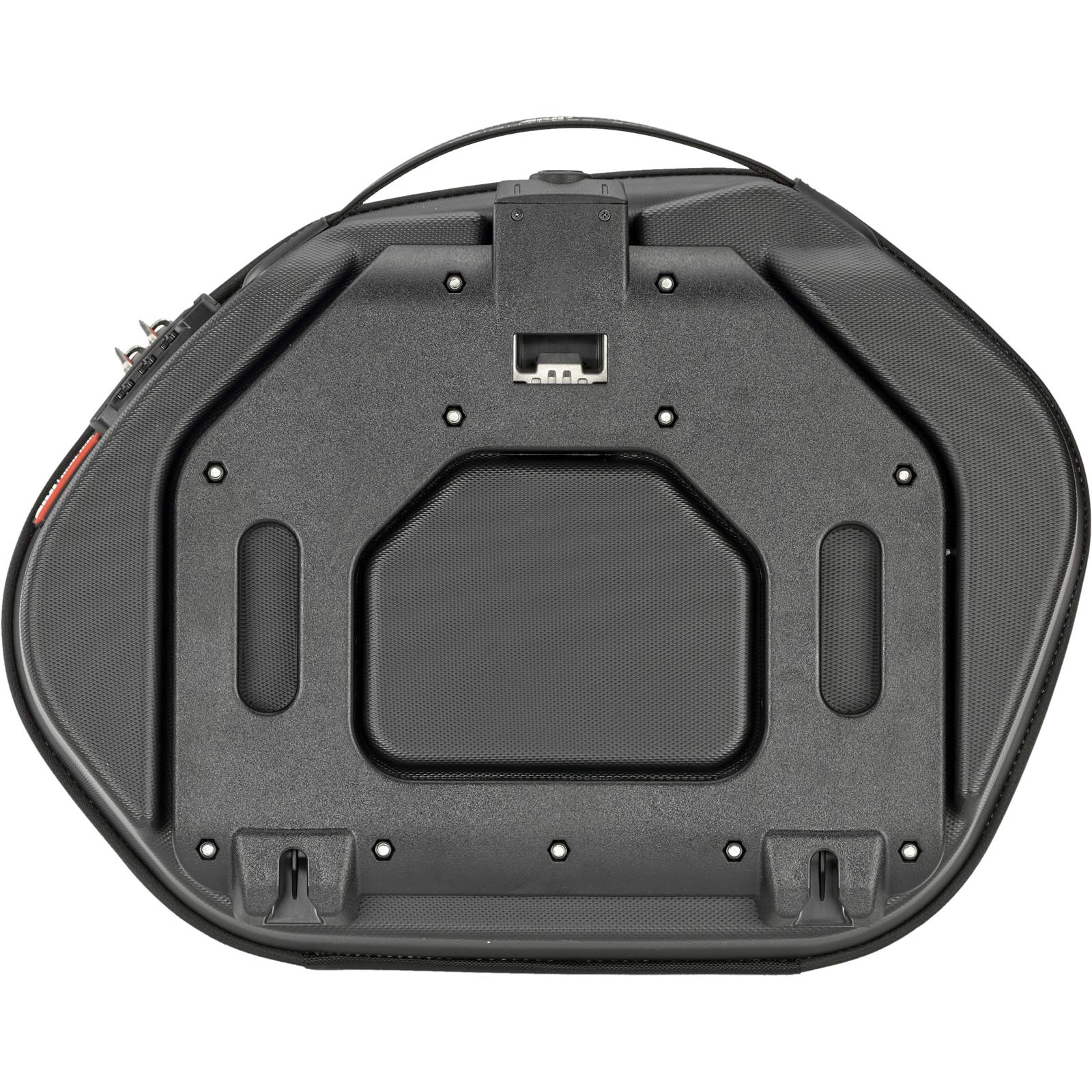 GIVI Motorcycle 25LT Semi-Rigid Single Key Side Bags, Black - Powersports Saddlebags