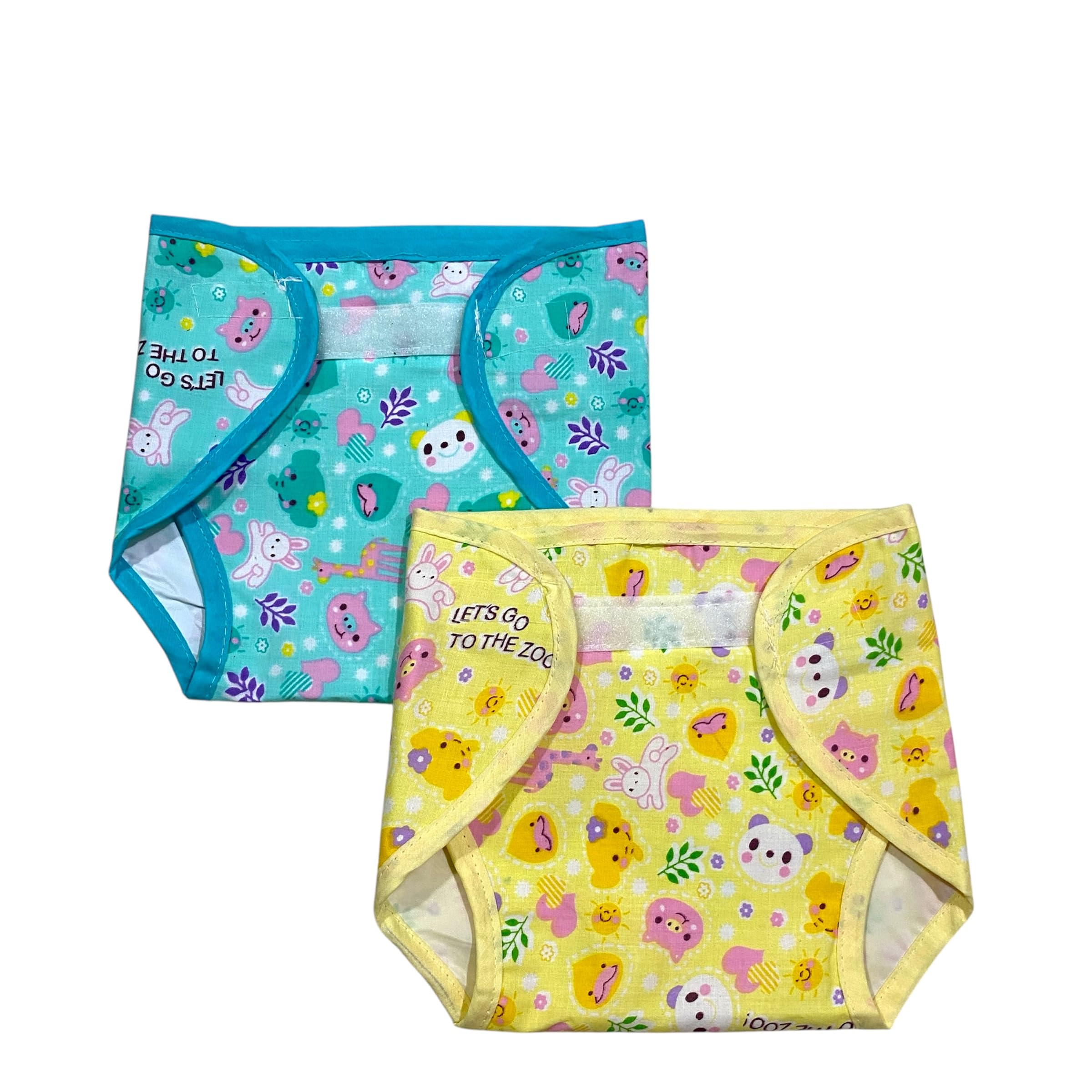 MOTHERS CHOICE Belted Diaper Covers for Newborn - Waterproof, Reusable Nappy Cover with Insert Slot - Gentle, Eco-Friendly & Leakproof for Daytime