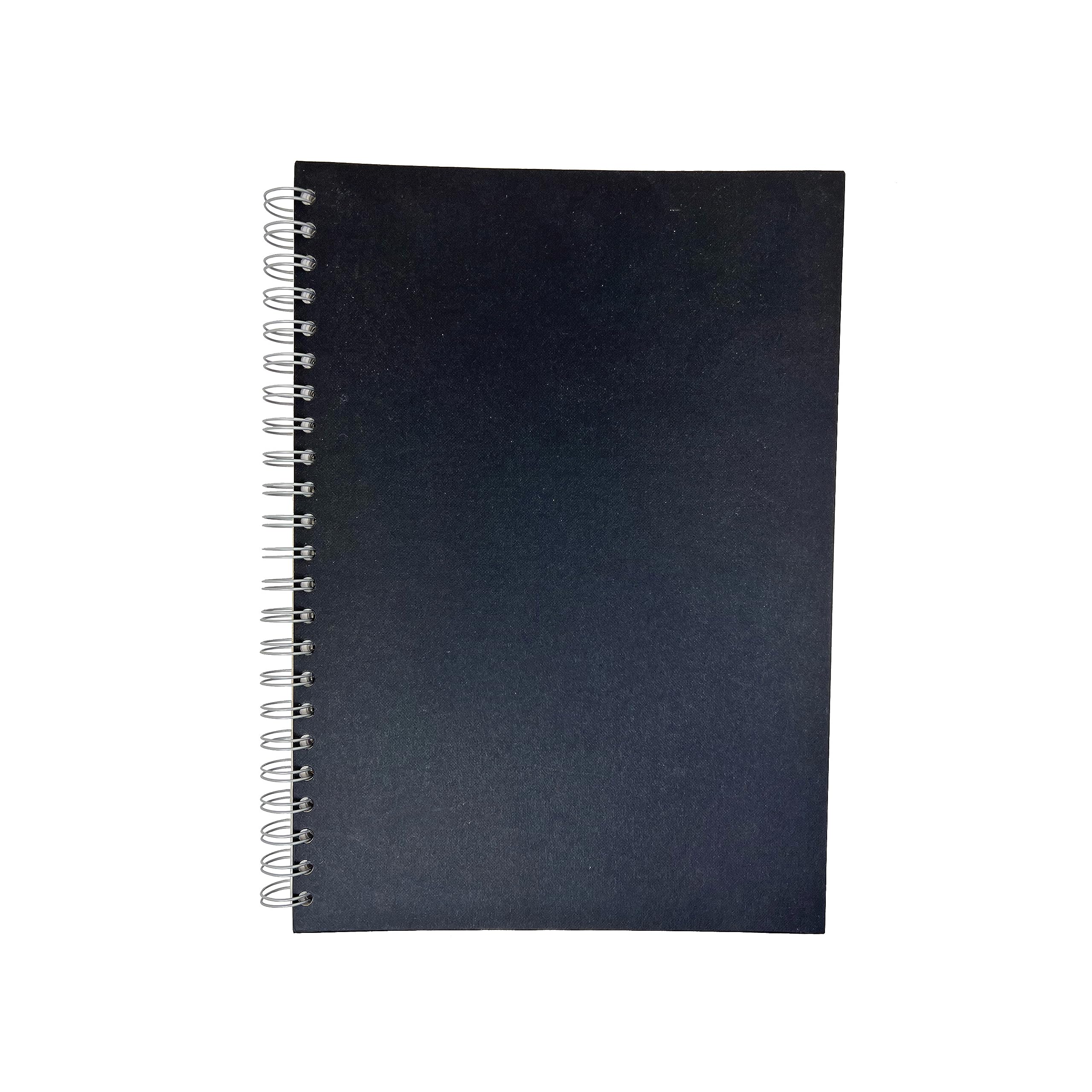BLUE ACORN - A4 Portrait Spiral Bound Sketchbook - 35 Sheets 160gsm Multipurpose Cartridge Paper - Ideal for Light Washes of Paint, Pencils & Sketching