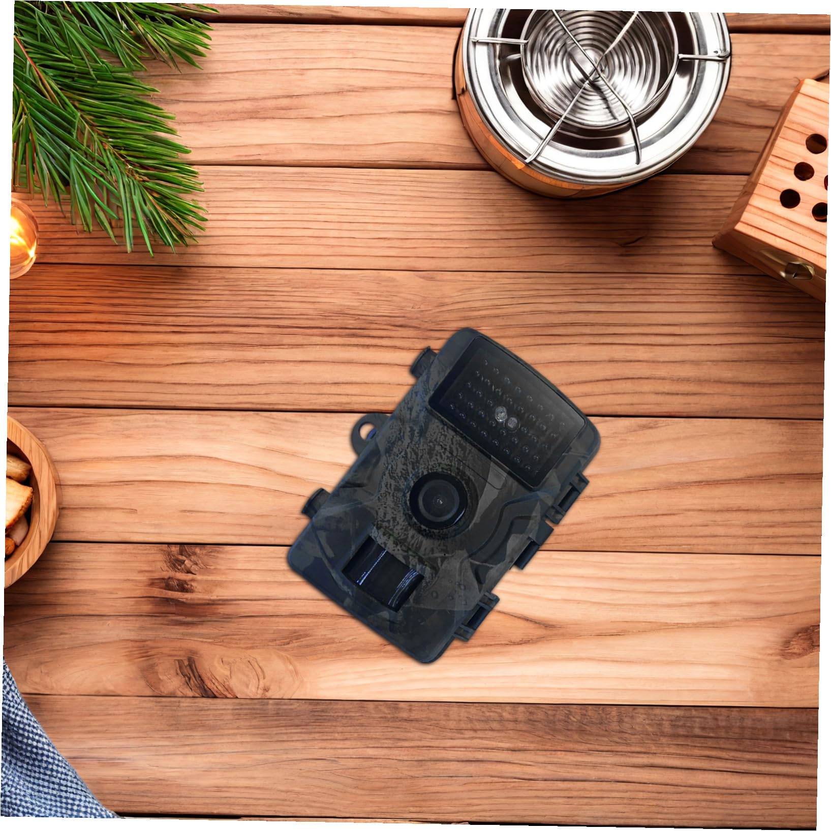 ESPORTBLE 2 Bewegungskamera Auslösen Outdoor-Camcorder Wildbeobachtungskamera Drahtlose Videokameras Hirsch Kamera Wildkamera Drahtlose Außenkameras Infrarot Monitor 1080p