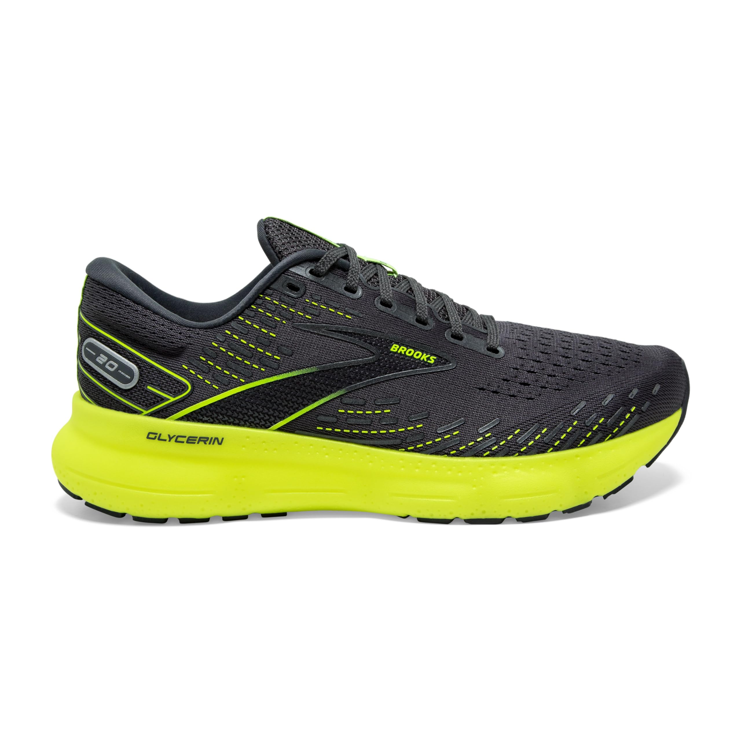 Brooks Mens Glycerin 20 Neutral Running Shoe