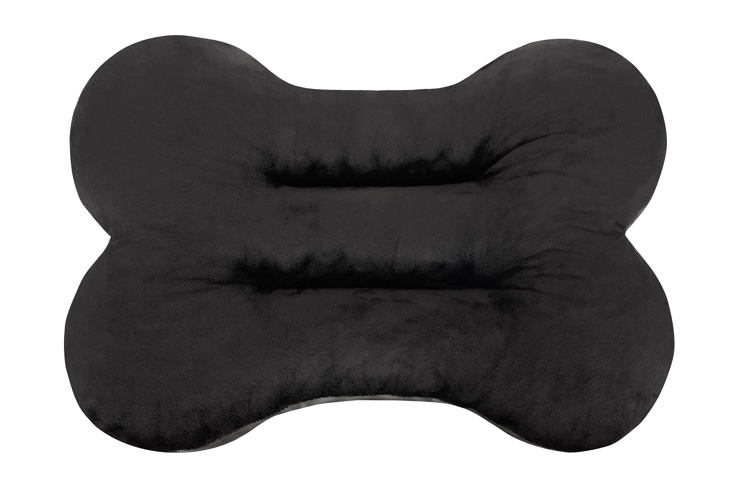 Materassino per cani, cuscino per cani, cuscino per cani, letto per animali domestici, morbido, dimensioni: M – 95 x 67 cm, colore: nero