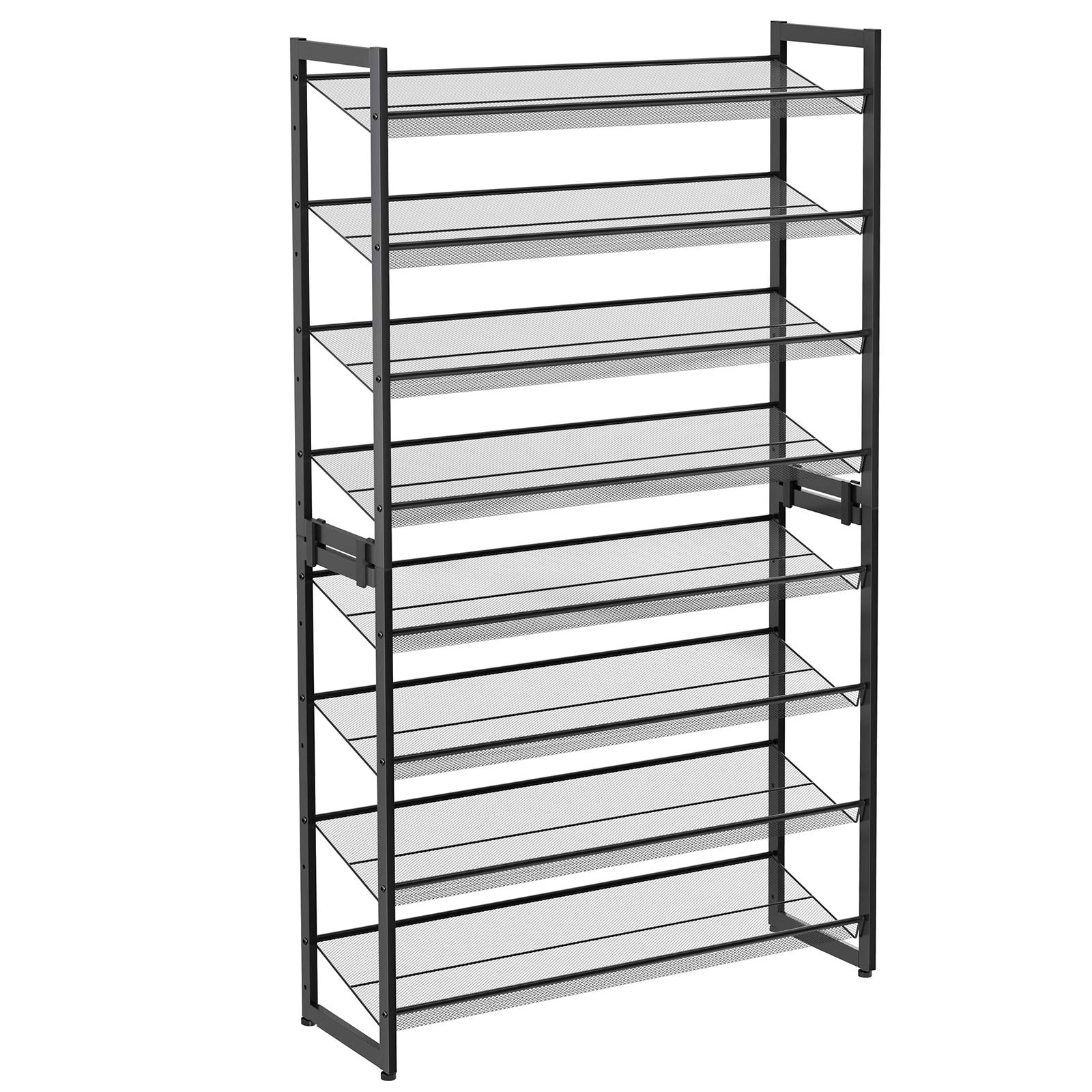 Buy SONGMICS 8Tier Shoe Rack, Set of 2 Stackable 4Tier Shoe Organiser