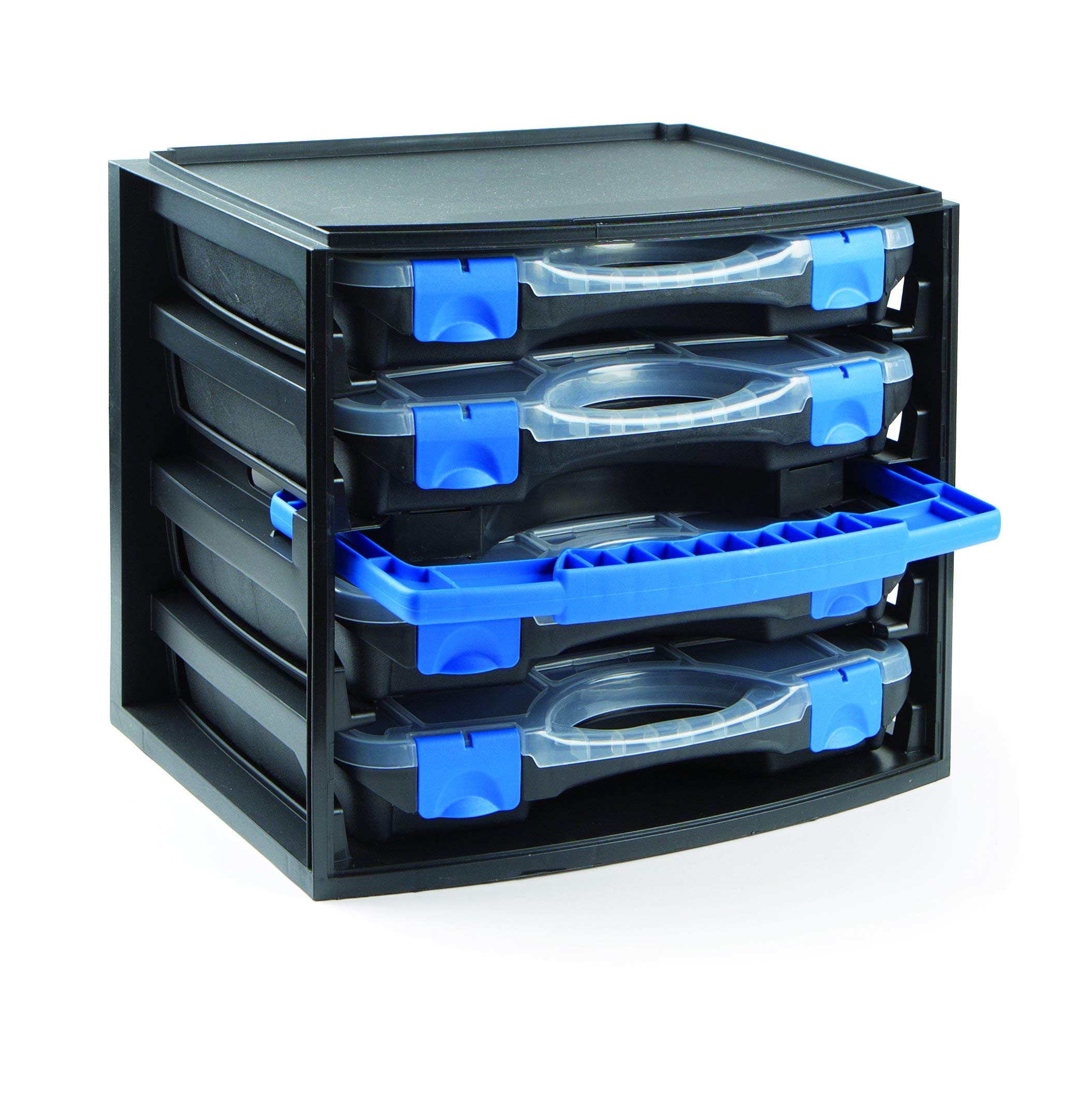 Tayg 301551 Multibox con 4 estuches con separadores móviles 22, 335 x 250 x 275 mm