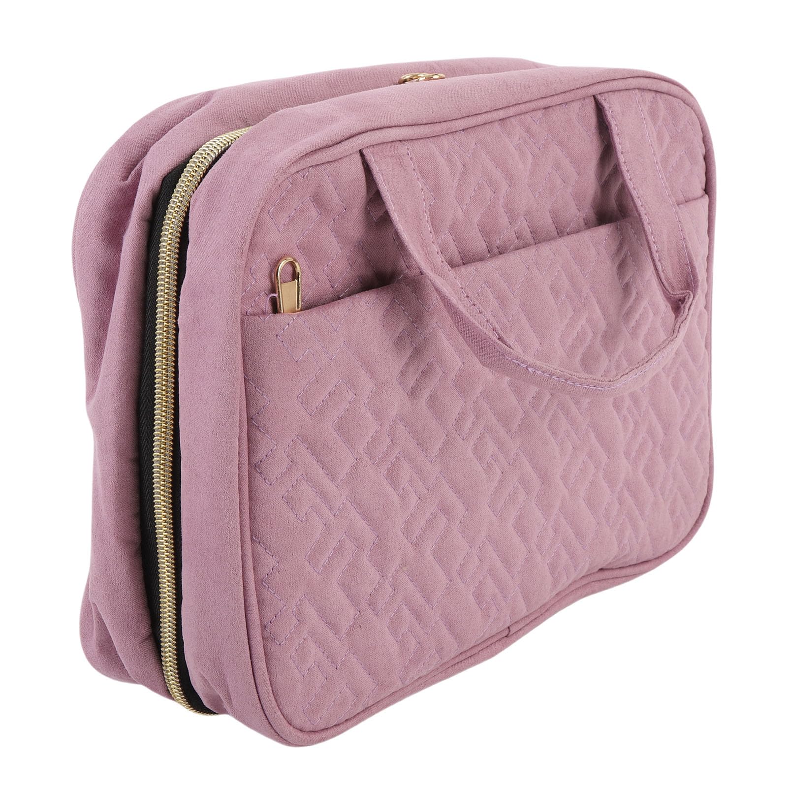 Borsa Toilette Viaggio, Borsa per Cosmetici con Gancio per Appendere (Purple) | Design a prova di acqua, borsa per il trucco da appendere per contenere shampoo, balsamo, pennelli, cosmetici