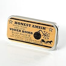 3 pack of Licorice Lip Balm - Yoder Bomb By Honest Amish- All Natural