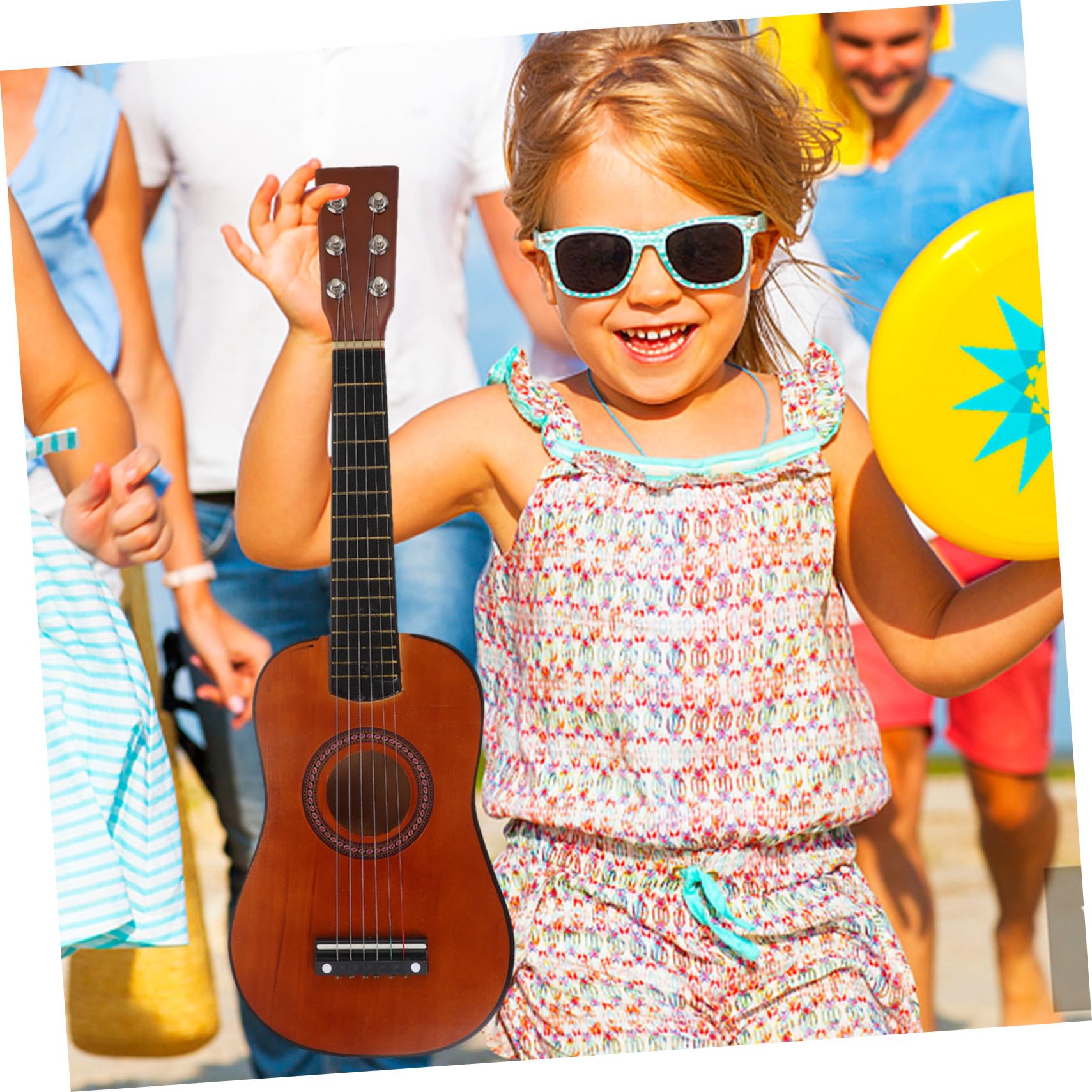 Guitarra de Juguete 23 Pulgadas de Madera para Niños Principiantes