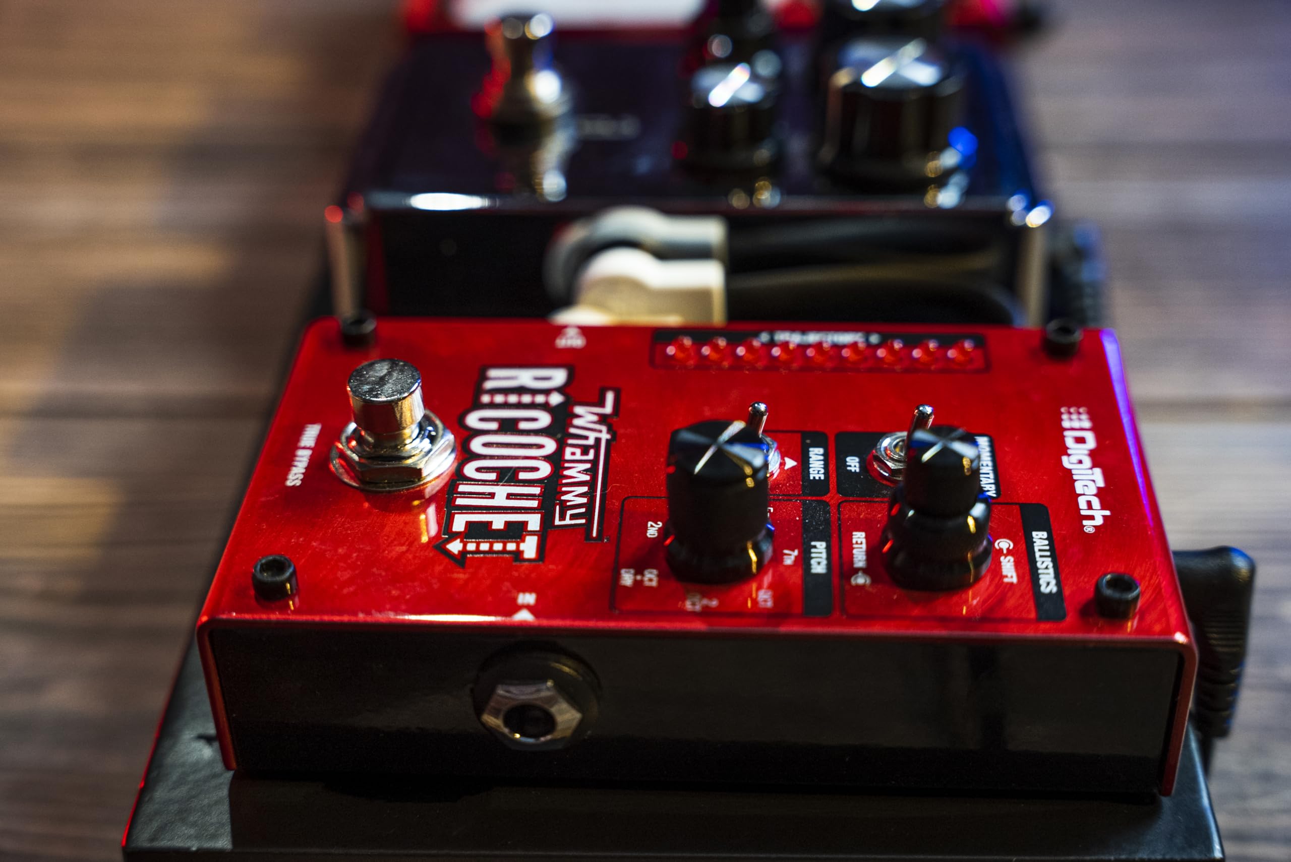 DigiTech D IT Whammy Ricochet Pitch Shift Pedal, Rojo