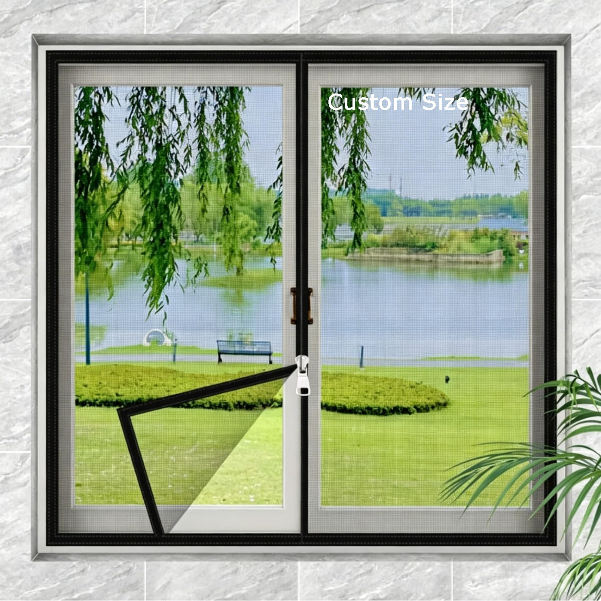 Custom Fly Screen Insect Bug Mesh Anti-Mosquito Window Screen Net