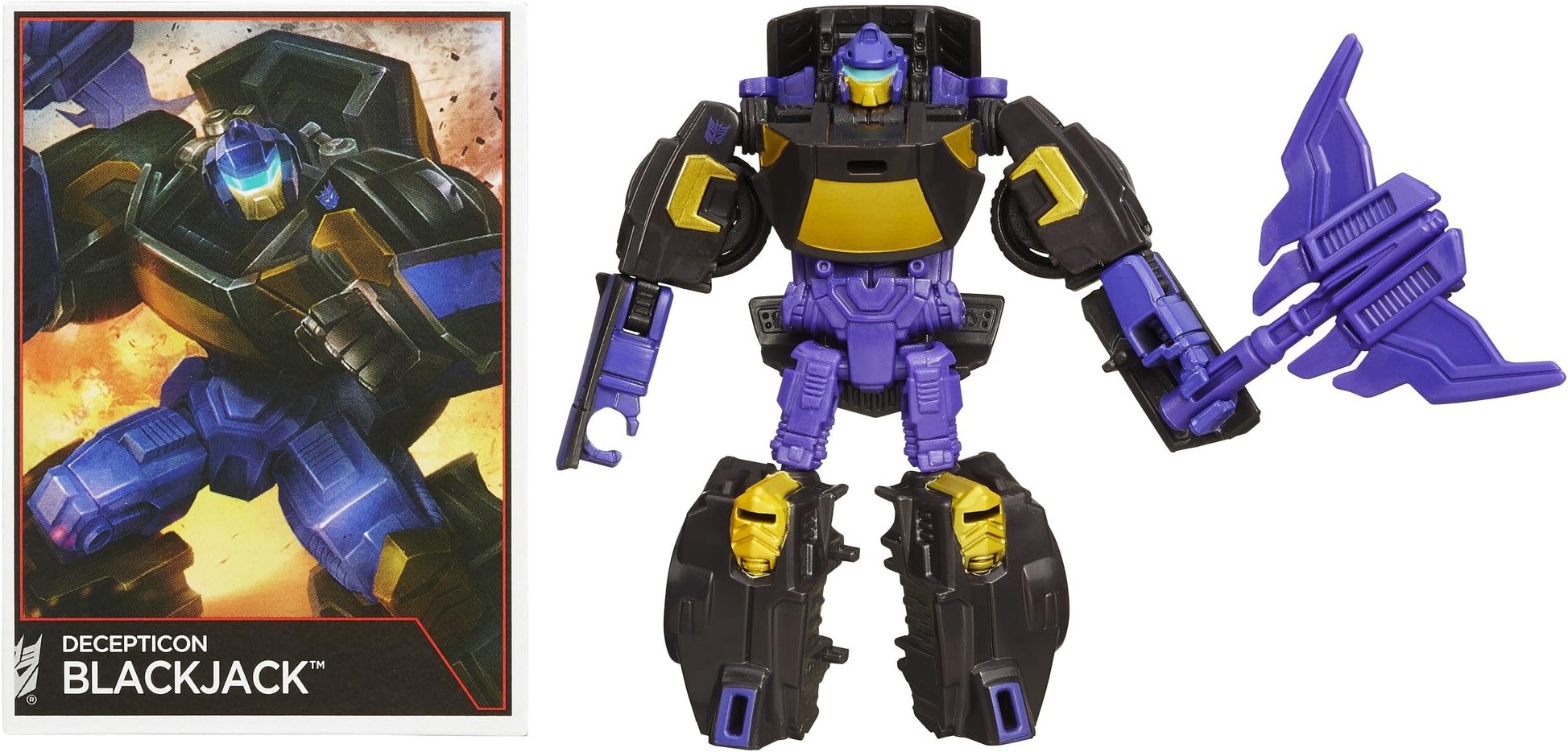 TransformersGenerations Combiner Wars Legends Class Decepticon Blackjack Figure
