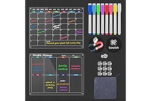 The Anti-Planner: Magnetic Calendar for Refrigerator