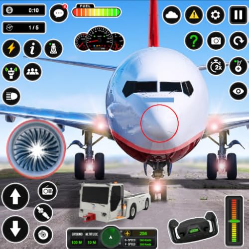 Airplane Wash Pilot Flight Game; Real Airport Flight Simulator Games Free for Kids