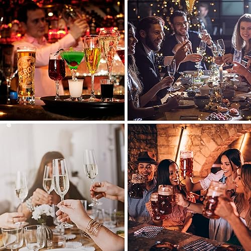 Miniatura 5 de CRASPIRE Sello de hielo de belleza para cubitos de hielo, vaso de cóctel con cabeza de latón extraíble de 1.2 pulgadas y mango de madera, sello de