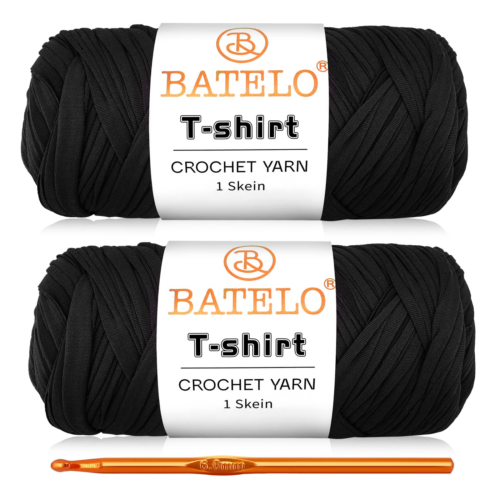 Amazon.com: BATELO 2 Pack T-Shirt Yarn for Beginner Crochet Bags