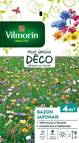 Vilmorin 5861141 Césped Multicolor, 90x2x160cm