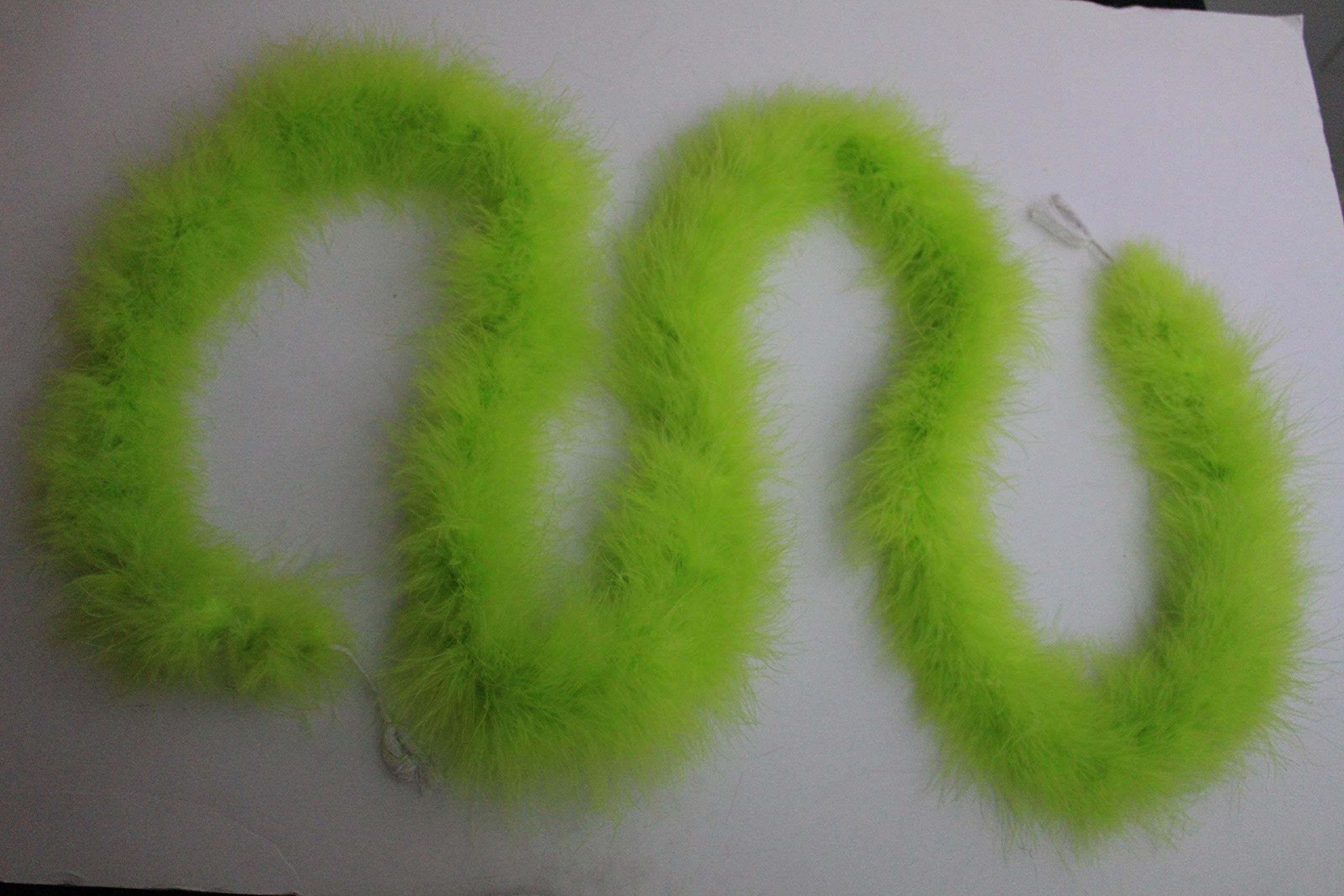 'Flydreamfeathers 22 Gram Marabou Feather Boa, 2 Yard Long (72'') Dancing Wedding Crafting Party Dress Up Over'