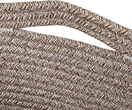 Miniatura 7 de Cubes Shelf Closet Storage Baskets Bins, Cube Storage Organizer Baskets Bins for Cloth&Toy Storage, Soft&Sturdy Woven Rope Baskets for Organizing