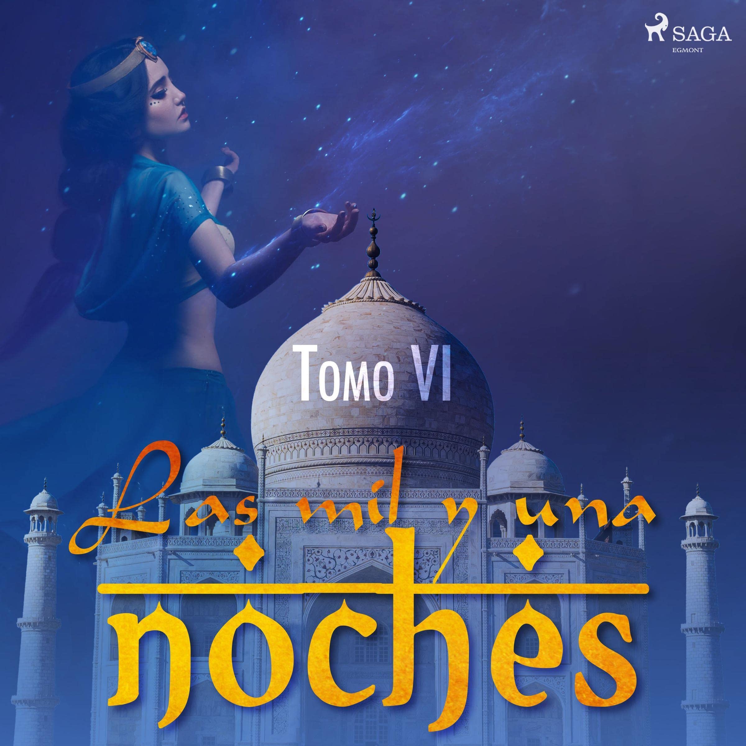 Cover art for Las mil y una noches. Tomo VI