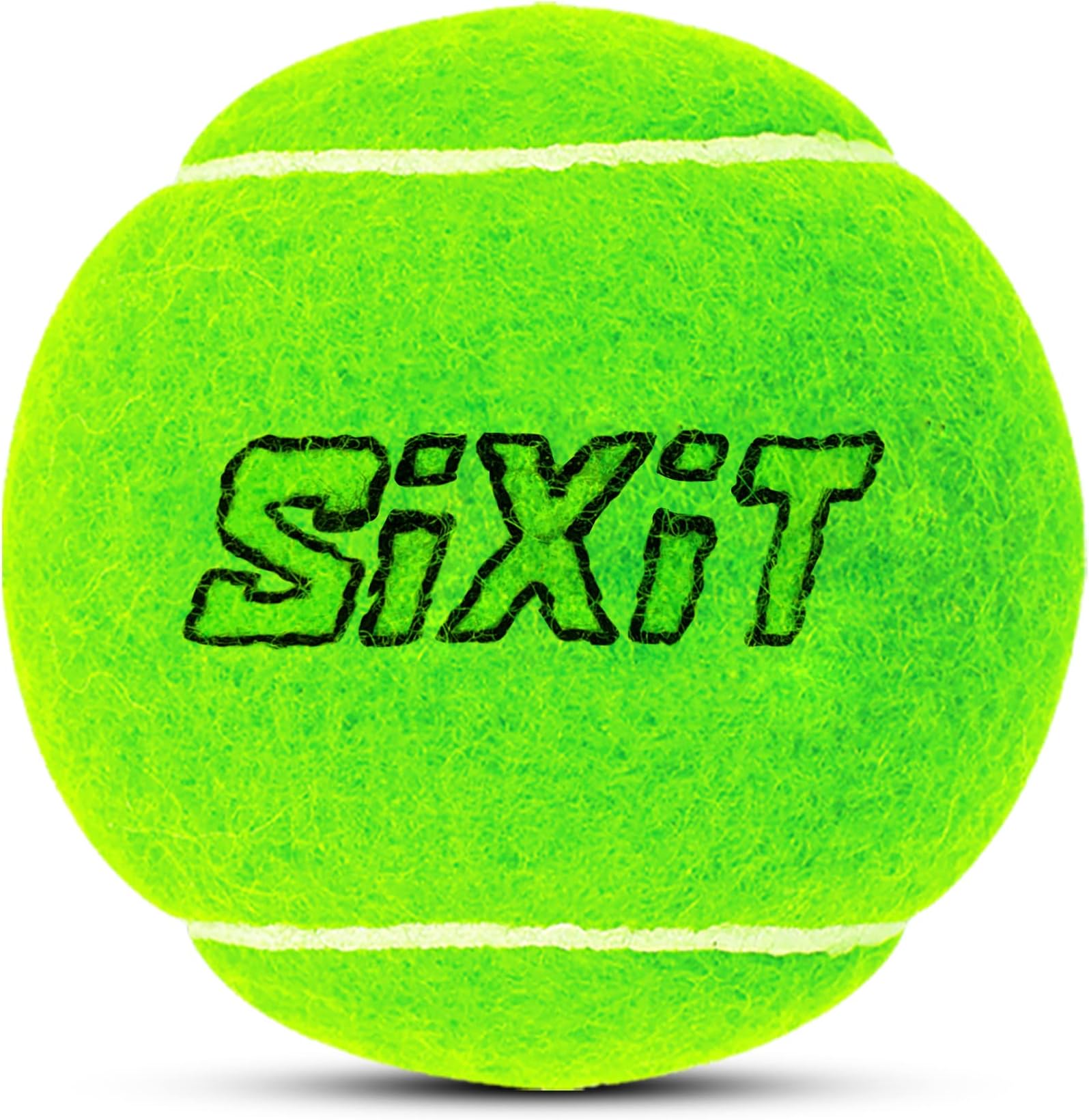 Rubber Lite Cricket Tennis Ball Pack Of 2, Green