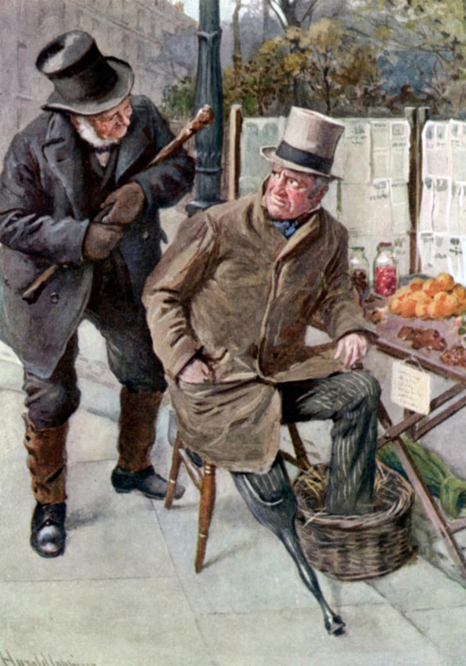 ARTXLXXBN Famous Painting Art Wall Decor Abstract Art Picture Charles Dickens's our Mutual Friend by Harold Copping Animal Pictures for Home Decor 60x90cm