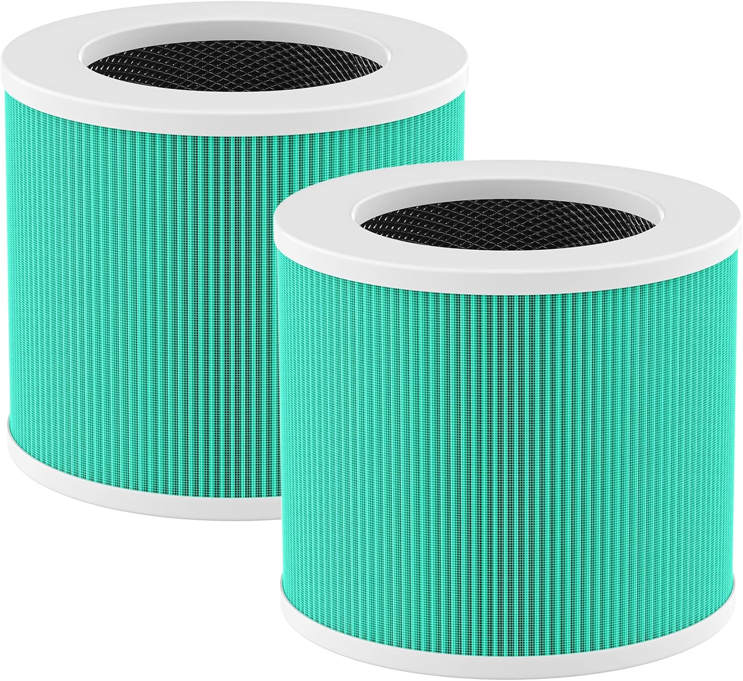 HY1800 Replacement Filter Compatible with CHIVALZ/MORENTO/Loytio/Honeyuan/AYAFATO/IOIOW HY1800 Air Purifier (2 Pack)