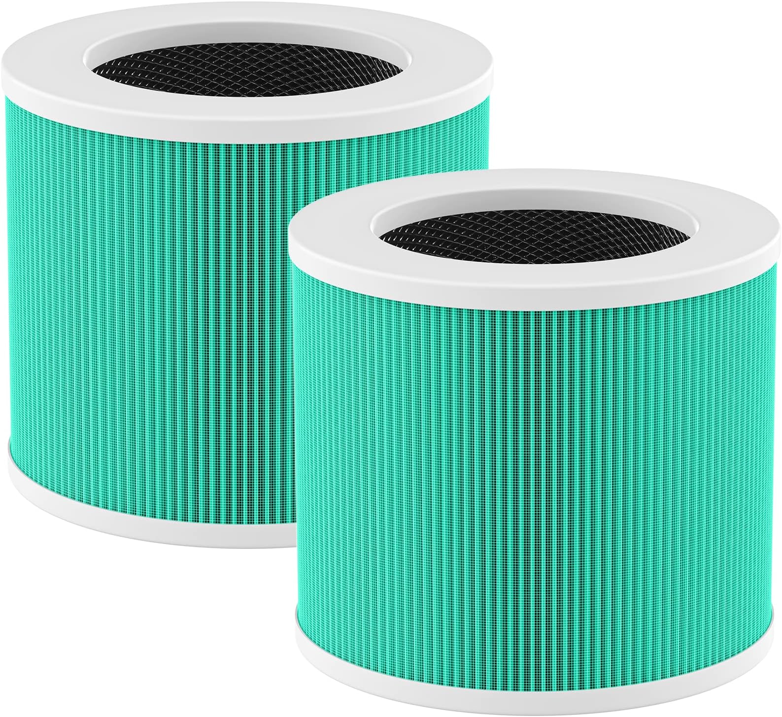 HY1800 Replacement Filter Compatible with CHIVALZ/MORENTO/Loytio/Honeyuan/AYAFATO/IOIOW HY1800 Air Purifier (2 Pack)