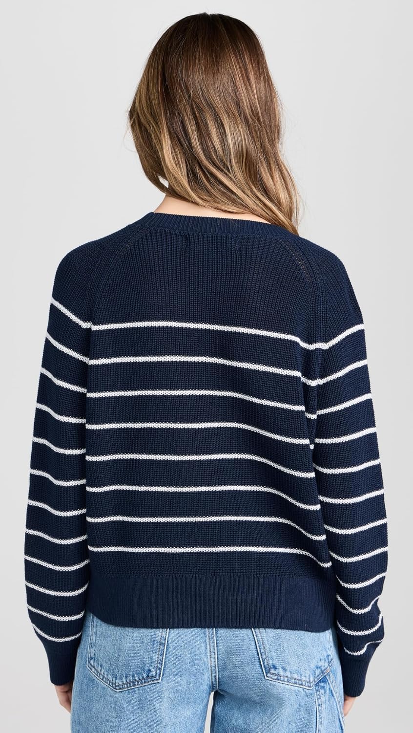 Velvet by Graham & Spencer Women's Chayse Textured Cotton Sweater