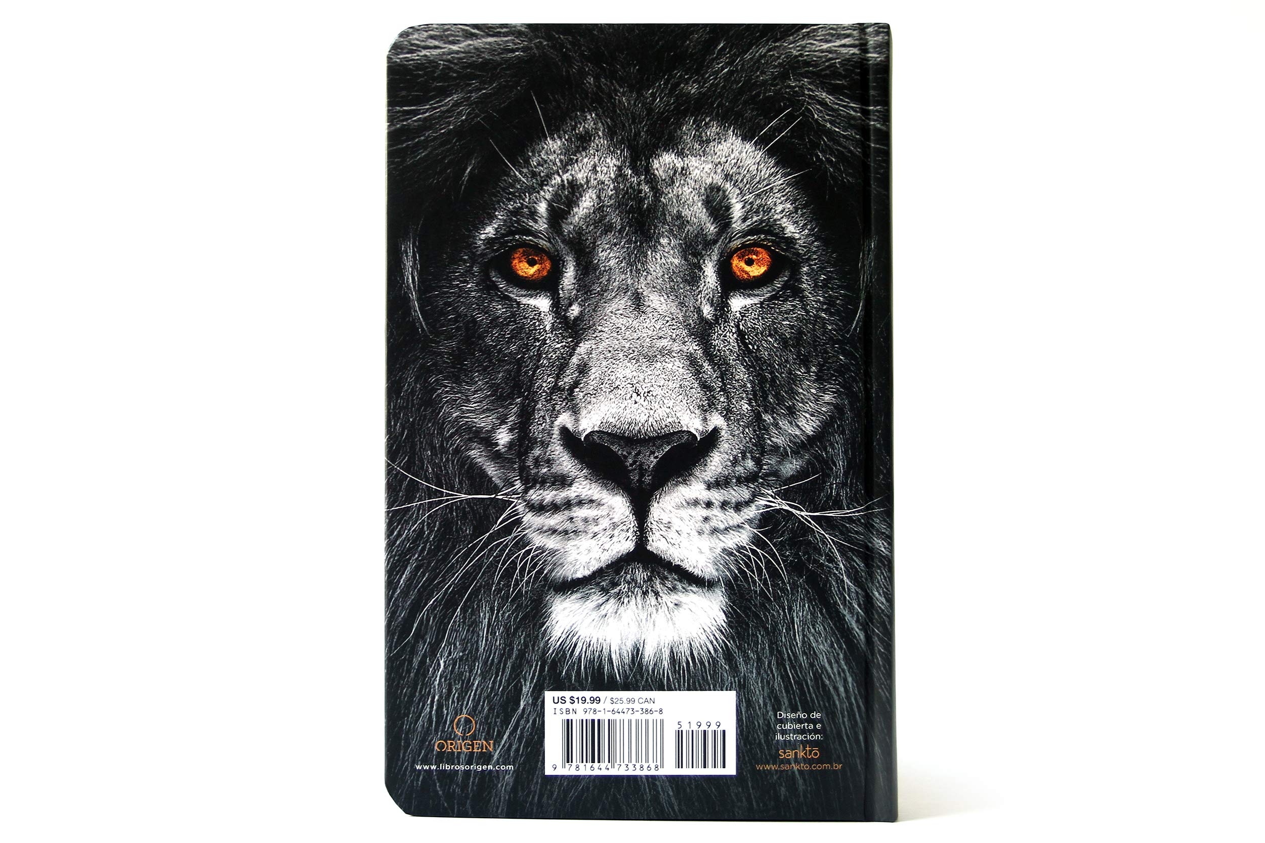Biblia Reina Valera 1960 letra grande. Tapa dura, León de Judá, tamaño manual/ S panish Bible RVR 1960. Handy Size, Large Print, Hardcover, Lion of ... / RVR Bible Revised 1960, Lion of Judah