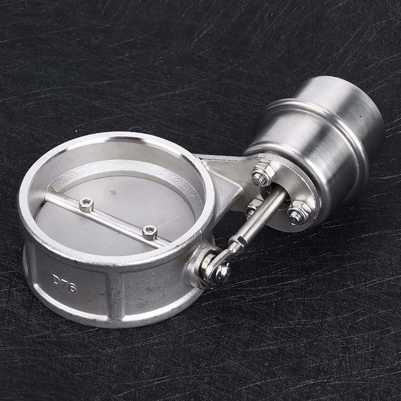 Válvula de control de escape con actuador de vacío de estilo cerrado de 76 mm/3 pulgadas apta para E30 3 Series EP-CUT76-CL