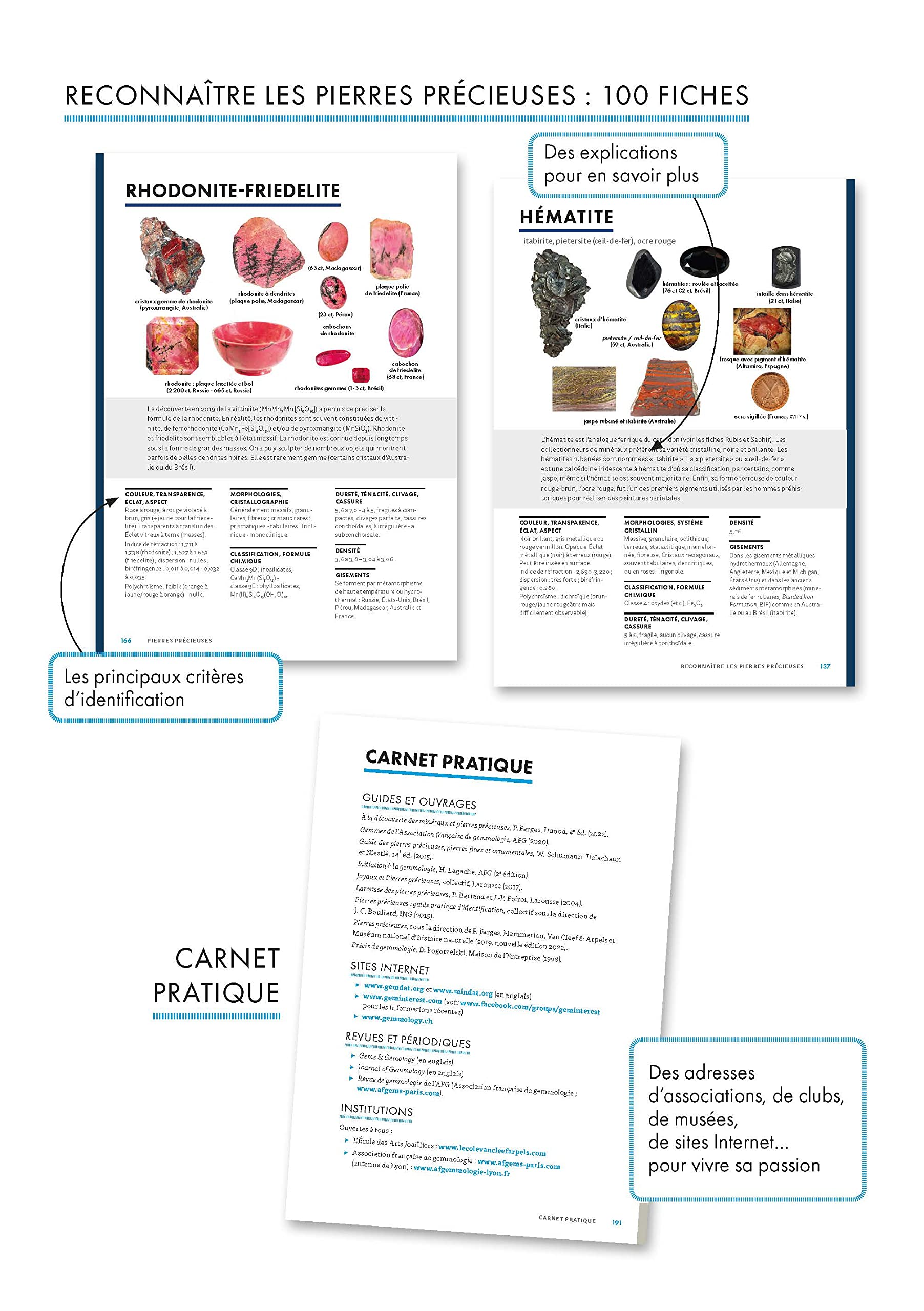 Pierres précieuses: Guide visuel