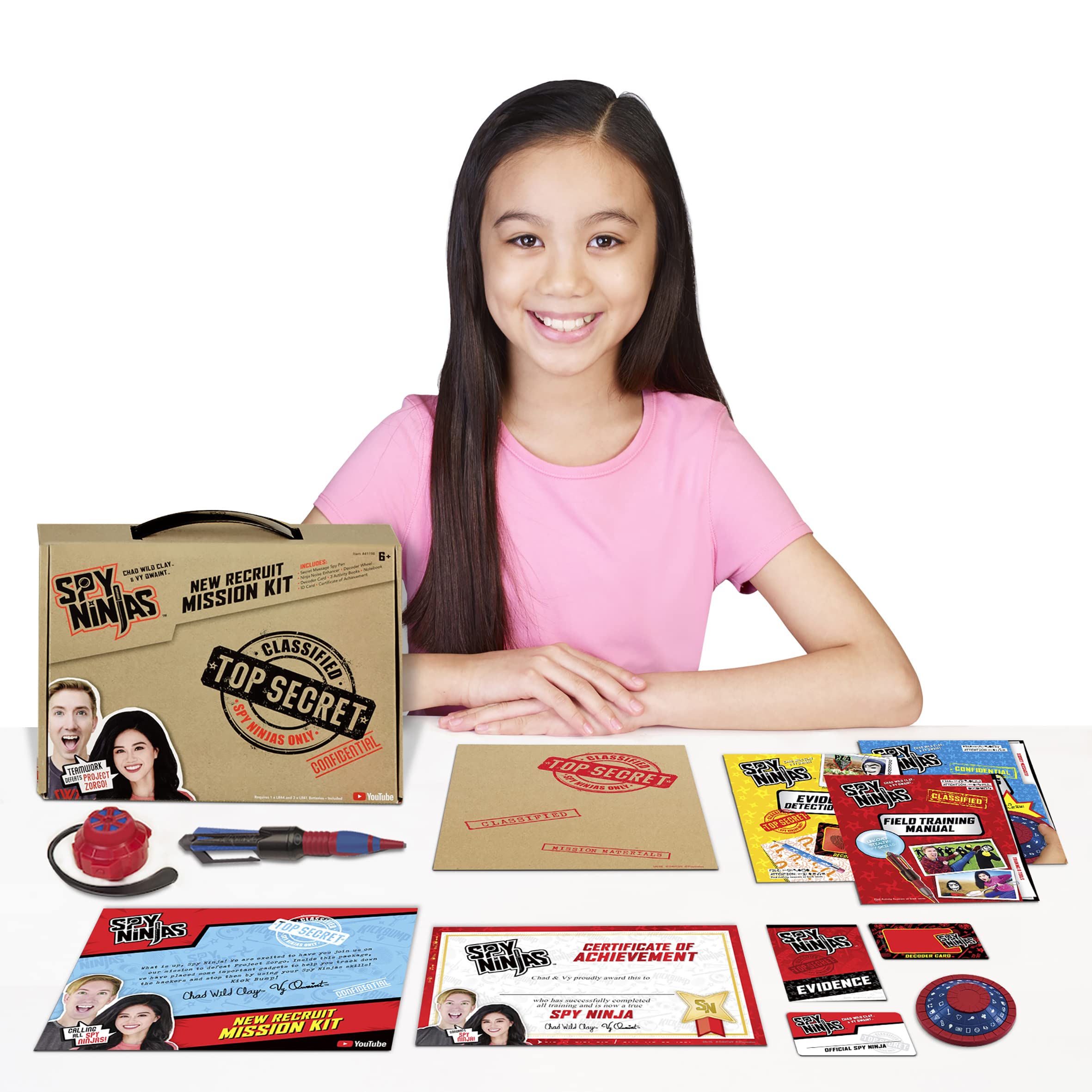 Buy Spy Ninjas New Recruit Mission Kit from Vy Qwaint and Chad Wild