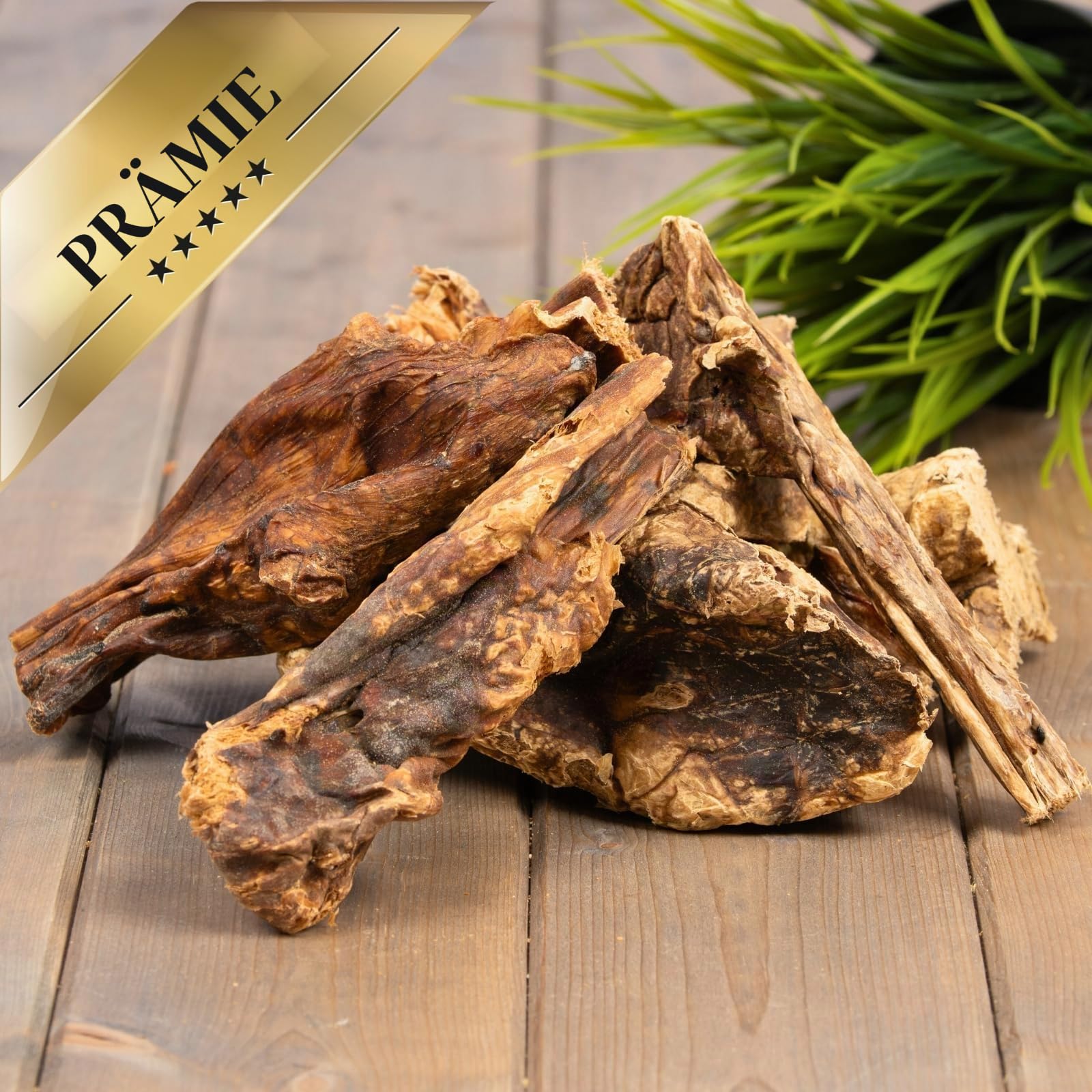 Lyra Pet® 5 kg Rinderlunge getrocknet in 30 L Tonne Kausnack für Hunde Rind | Proteinhaltiges Leckerli - Reich an Vitaminen & Mineralien - Naturbelassene Belohnung - Aromatisch & gut verträglich