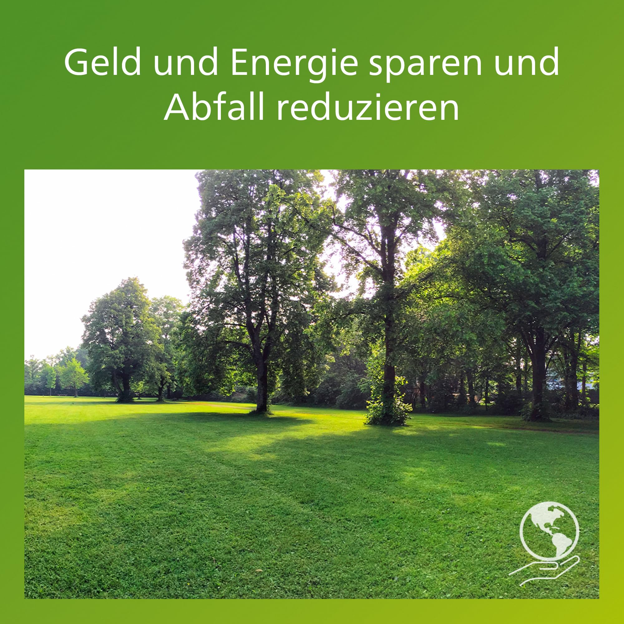 Philips Bustan LED Outdoor Wegeleuchte (40 W), wetterfeste Gartenbeleuchtung mit warmweißem Licht, energiesparende LED Beleuchtung, anthrazit, Warmweiß