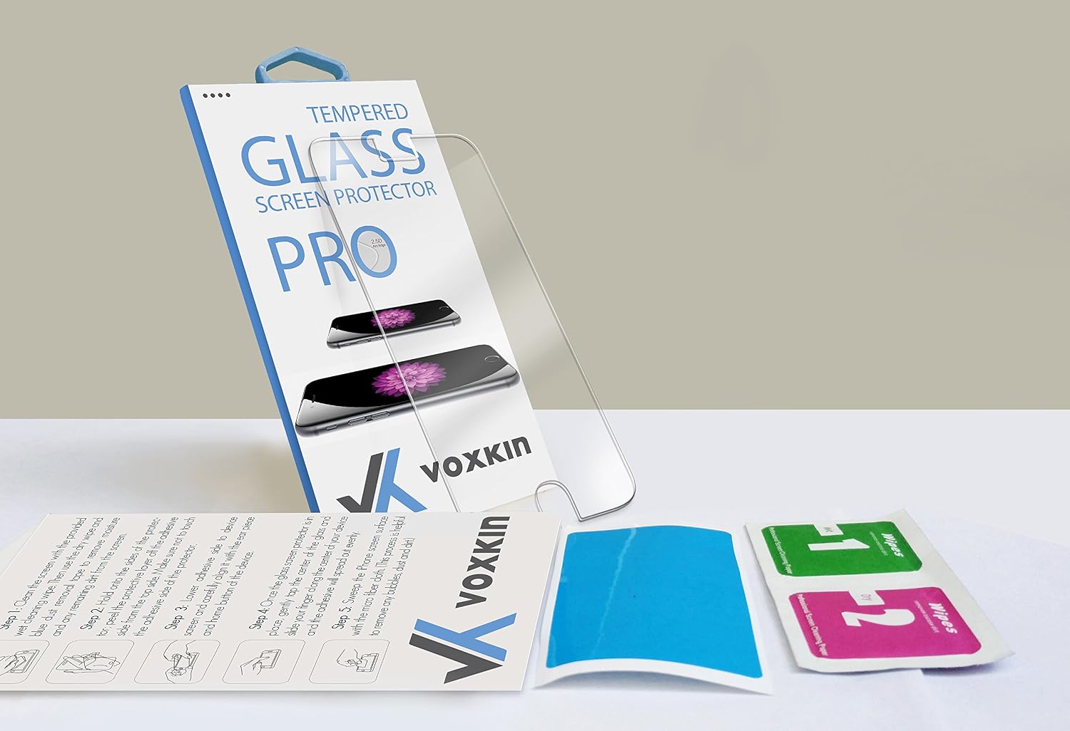 [2 Pack - 5.5" Screen] iPhone 6 Plus, 7 Plus and 8 Plus Tempered Glass Screen Protector Shield - 0.33mm Thick Guard & Protect from Crash - Anti Scratch Bubble Free Ultra Resistant & Shatter Proof