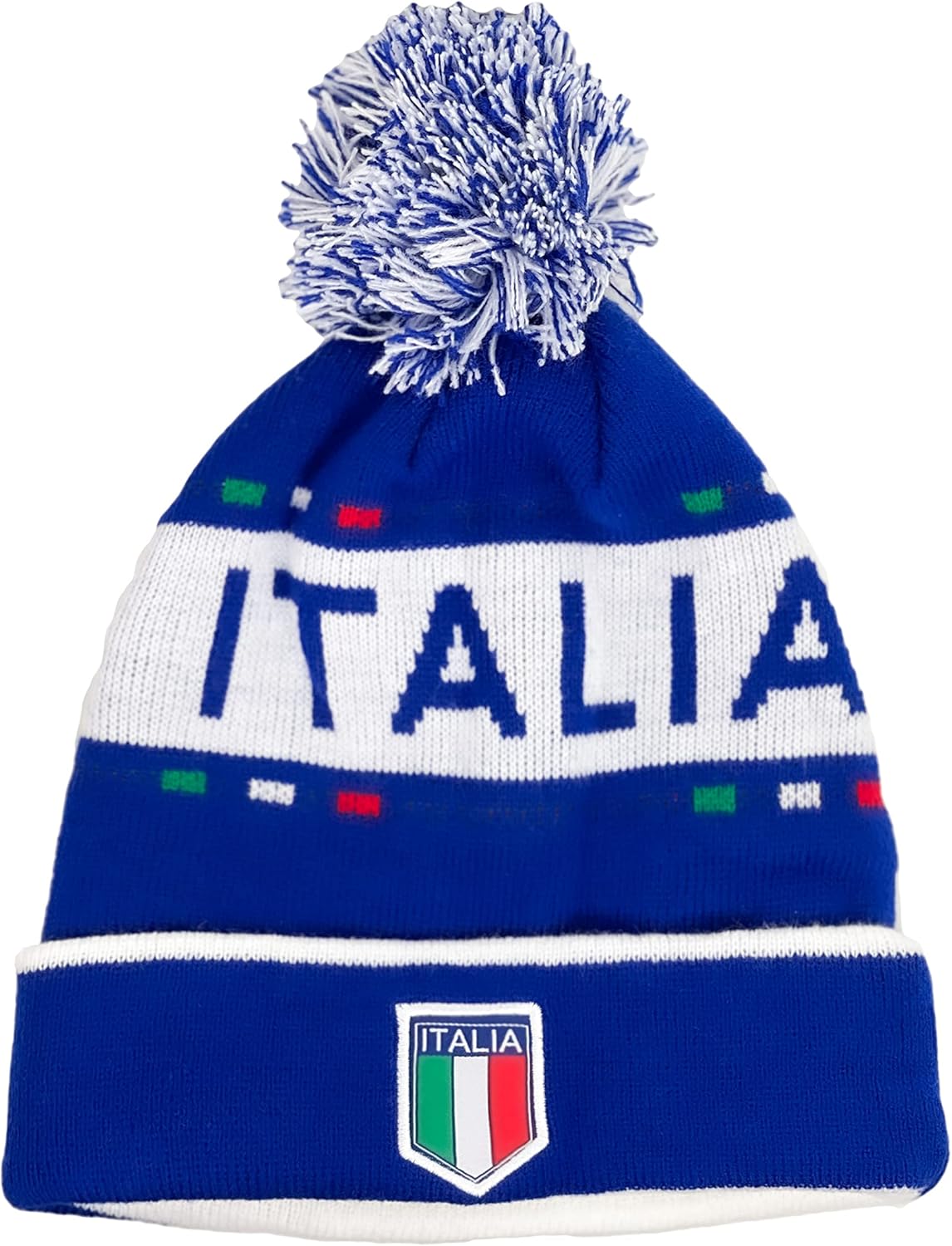 Italy Beanie, Italia Beanie, Italy Winter hat Blue