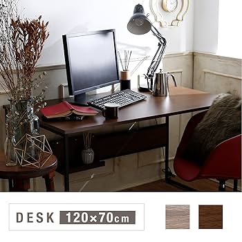 LOWYA ラック付きPCデスク 120cm LOWYA パソコンデスク デスク 机 120 おしゃれ PC ロー ワーク