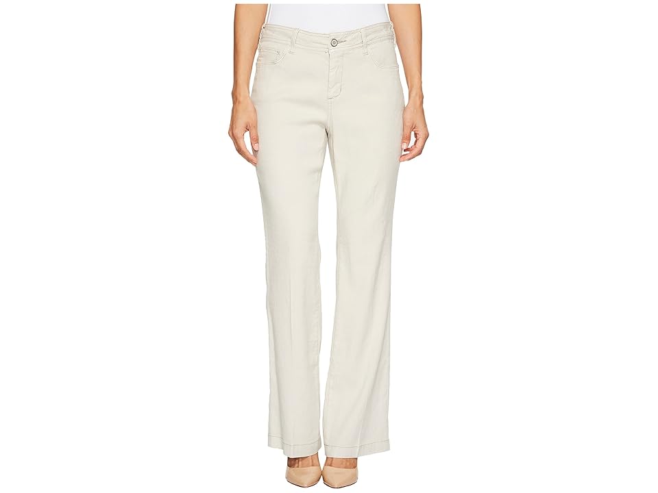 

NYDJ Petite Petite Wylie Trousers in Stone (Stone) Women's Jeans, White
