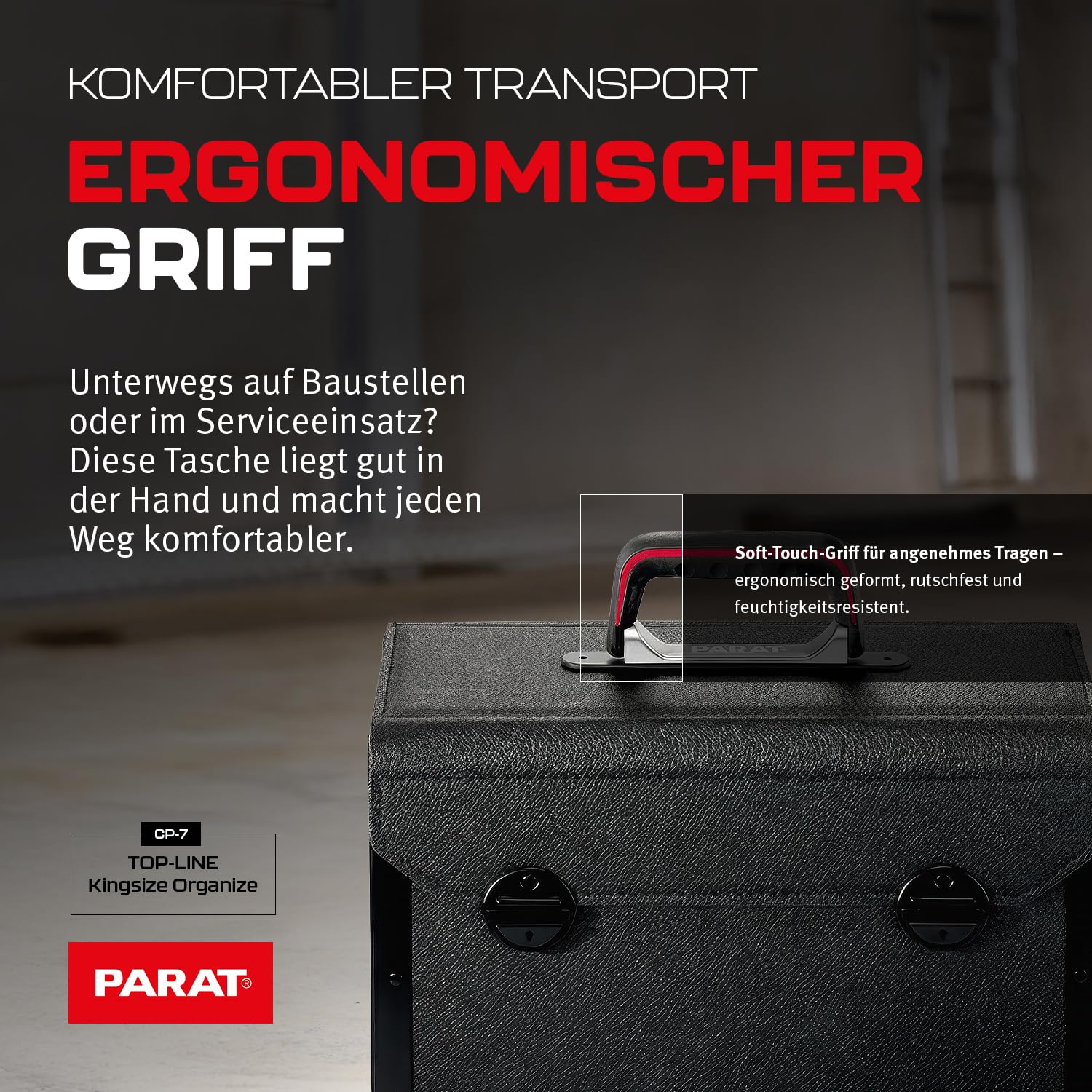Parat 44.000-581 Top-Line torba z szufladami (bez zawartości)