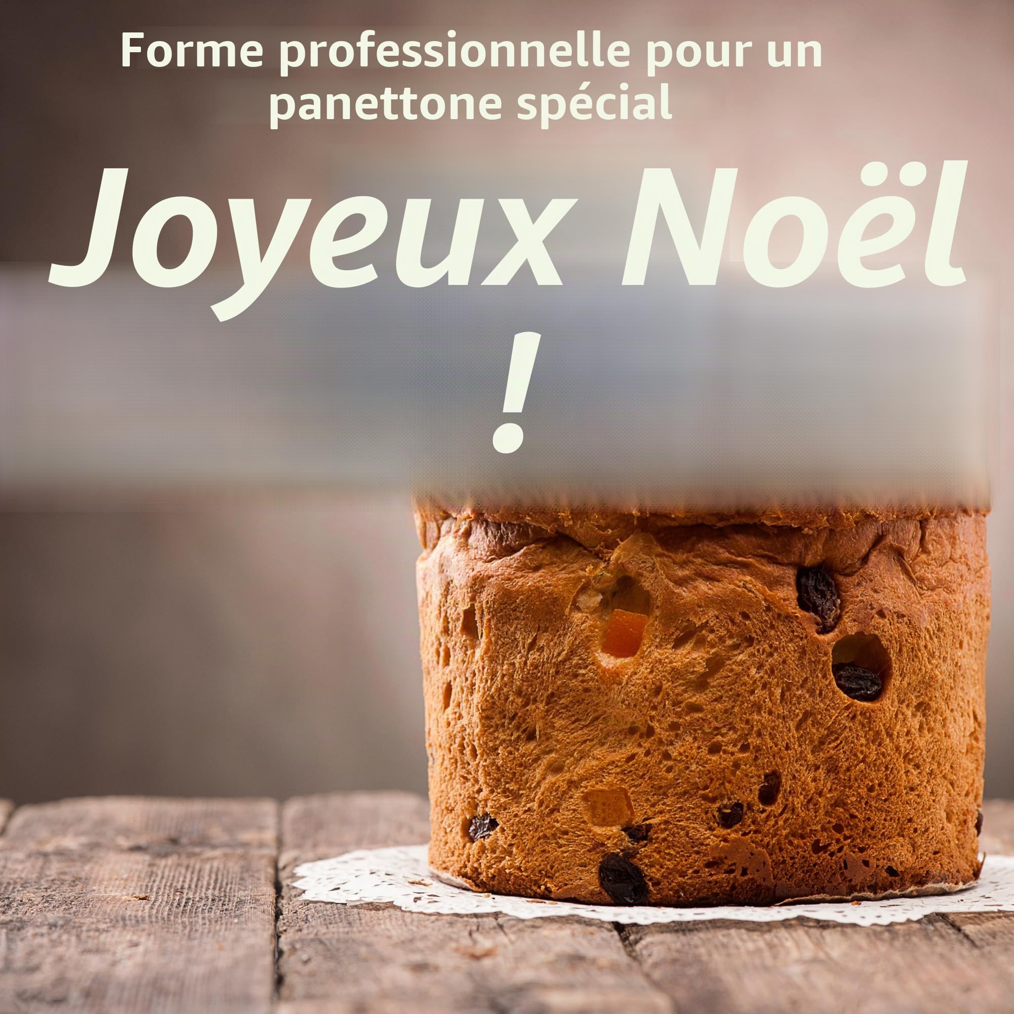 Moule à Panettone Premium de Qualité 1 Kg (10pcs) - Revêtements de Panettone Professionnels en Papier Ondulé Pure Cellulose au Micro-ondes Conçus pour Panettone, Résistants à la Chaleur 220°C