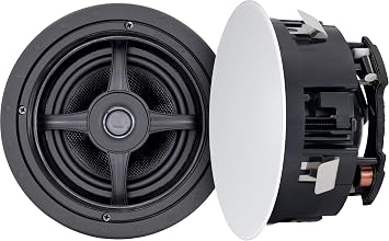 Sonance MAG6R - 6-1/2" 2-Way in-Ceiling Speakers Pair - Black