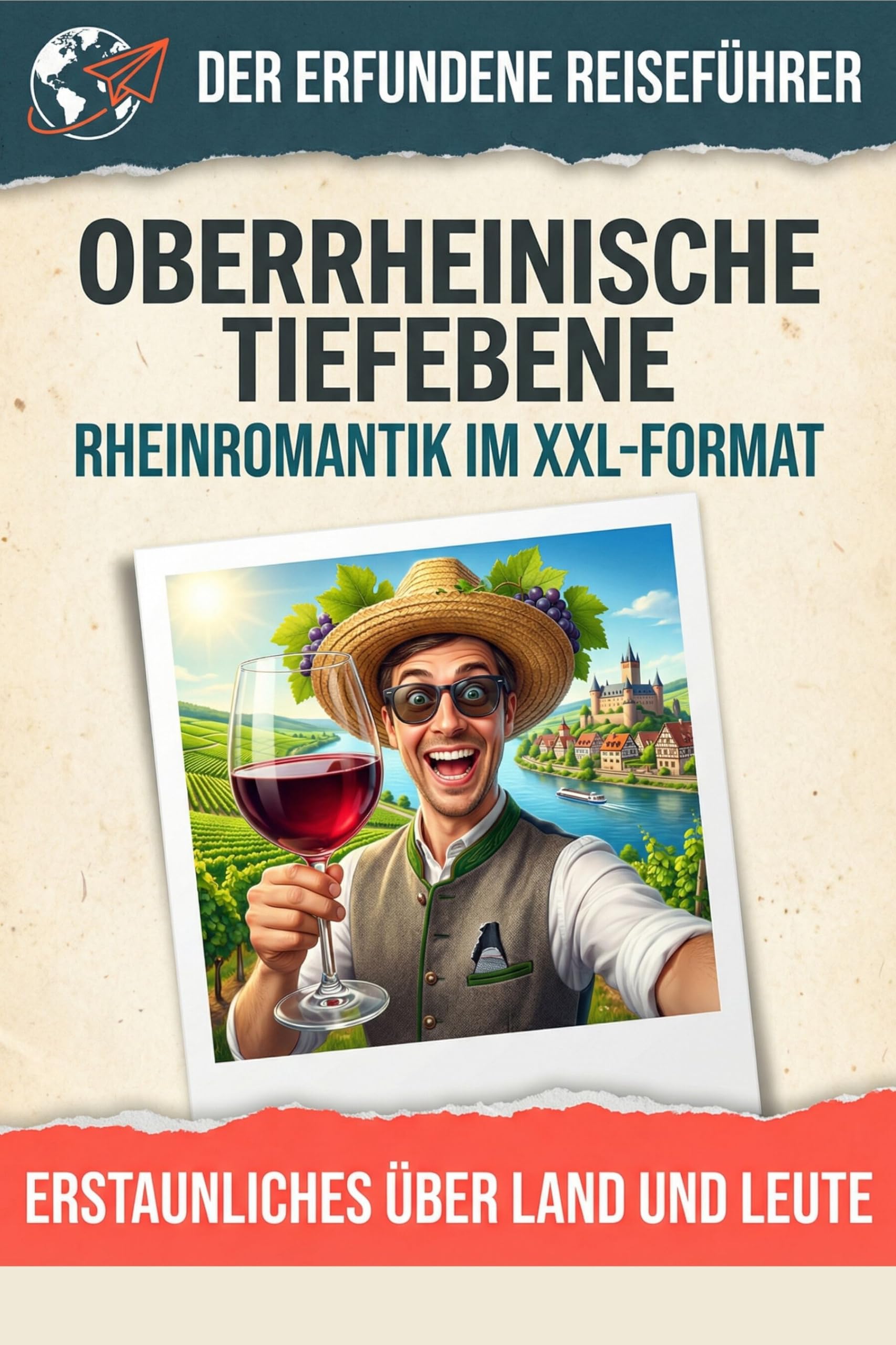 Oberrheinische Tiefebene: Rheinromantik im XXL-Format. Der erfundene Reiseführer