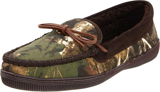 Mens camo bedroom slippers Clearance