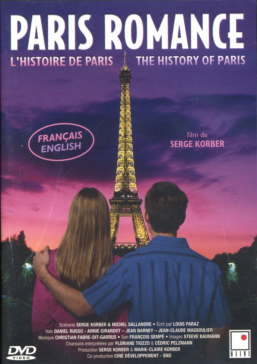 Paris Romance: L'histoire de Paris/ The History of Paris (Bilingual) [DVD]
