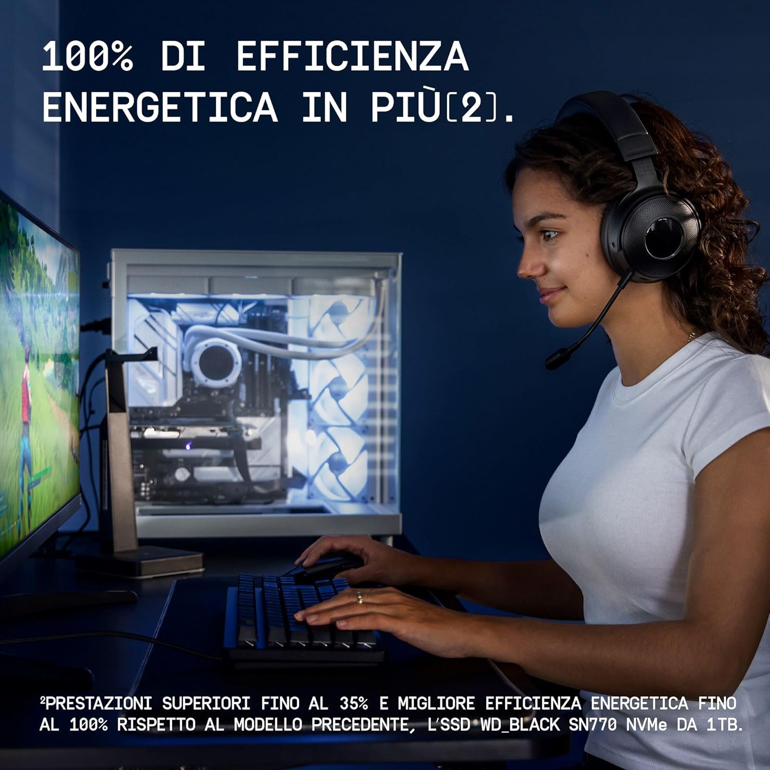 WD_BLACK SN7100 NVMe SSD 500GB (Fino a 6.800MB/s velocit+á di lettura - Hdd - Immagine 3