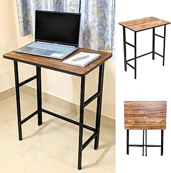 事務机・学習机 4 foldable desks and 4 foldable chairs Mild Steel FOLDING STUDY CHAIR WITH DESK at ₹ 1450/piece in