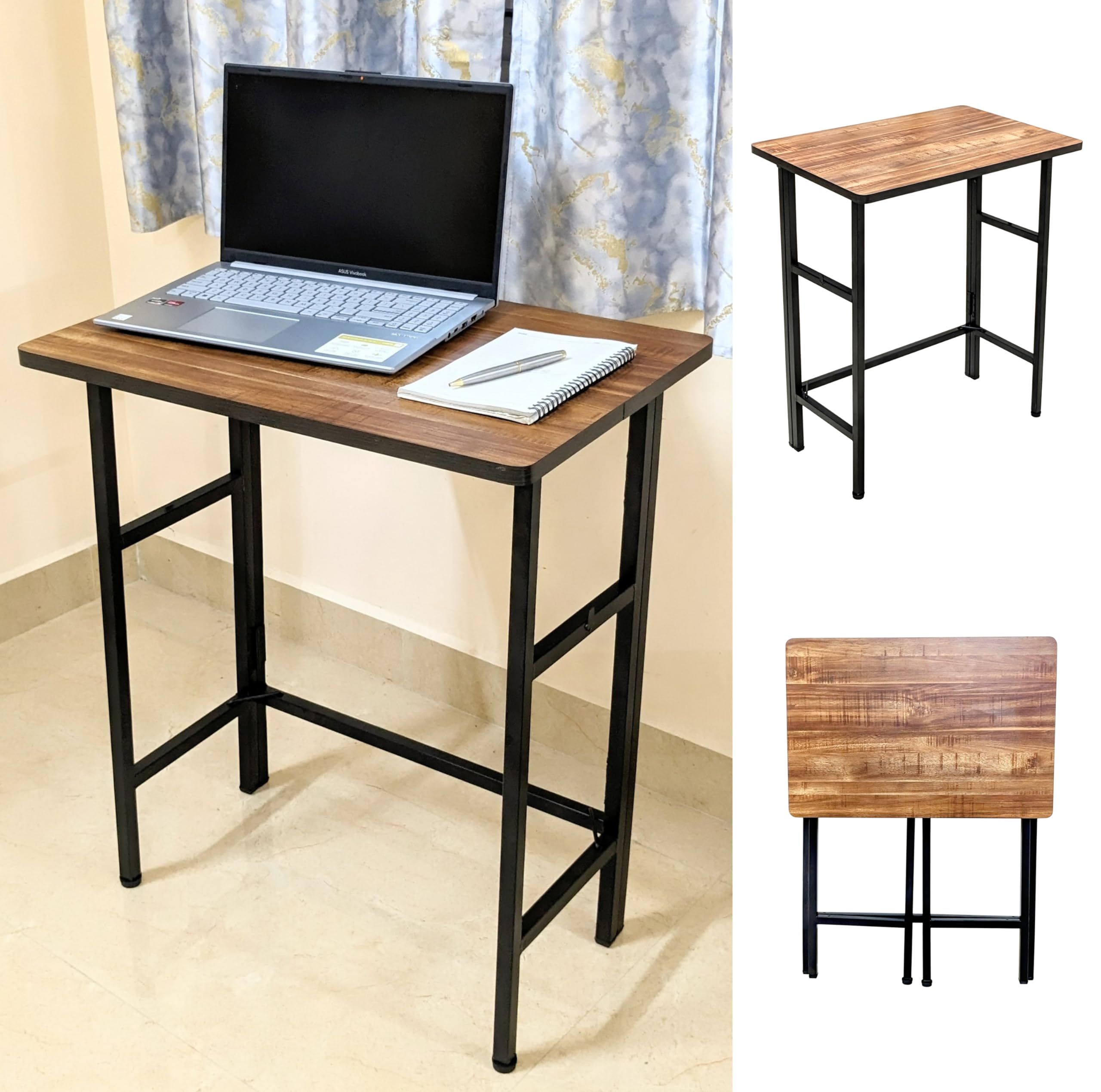 See full amazon price history chart for Anexo Metal Folding Computer Work From Home Table For Laptop Study Office Foldable Desk (Teak No Tray) - 40 Cm, 70 Cm Anexo Metal Folding Computer Work From Home Table For Laptop Study Office Foldable Desk (Teak No Tray) - 40 Cm, 70 Cm (B0CS612DZ5) Amazon Price History, Amazon Price Tracker
