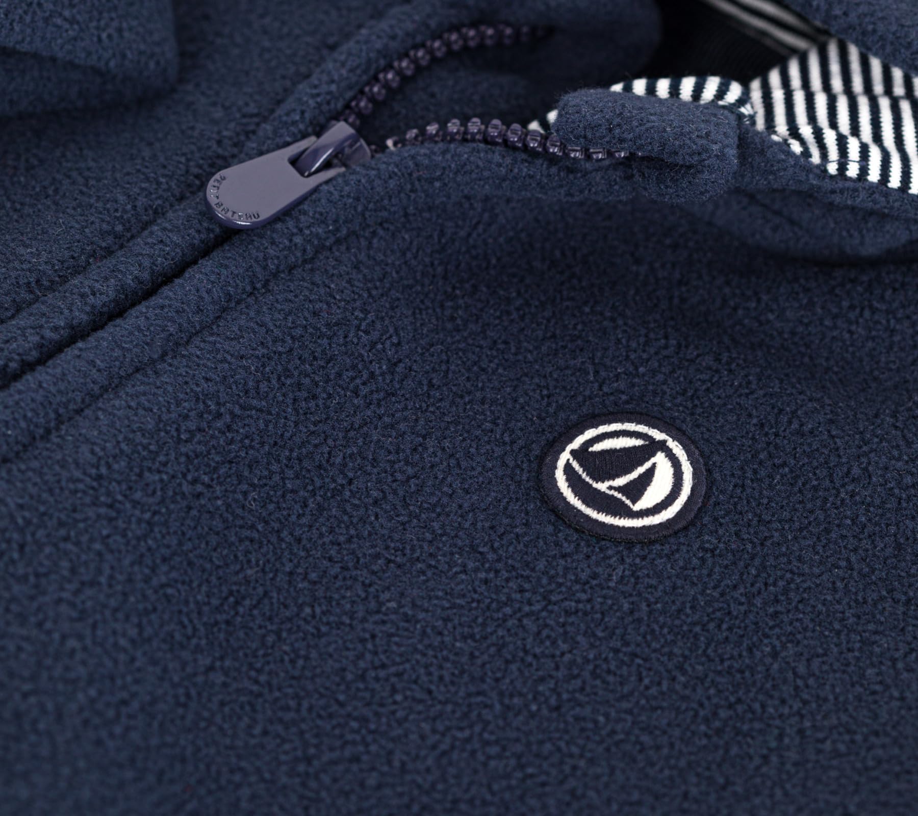 Petit Bateau A0BFK Sweatshirt Manches Longues Bébé Garçon, Smoking 18 Mois